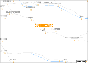map of Gverezdno