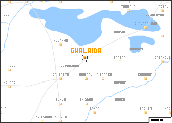map of Gwalaida