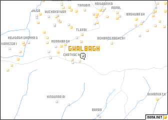 map of Gwāl Bāgh