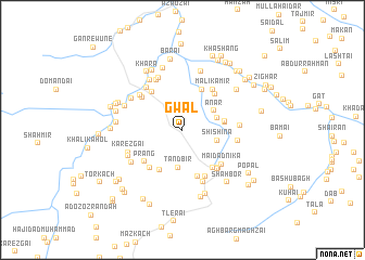 map of Gwāl