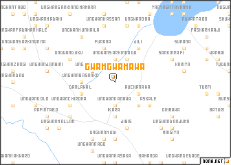 map of Gwamgwamawa