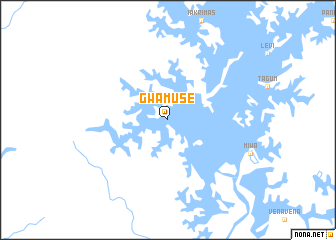 map of Gwamuse