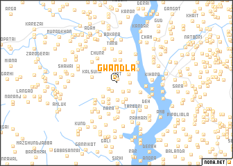 map of Gwāndla