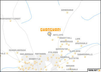 map of Gwangwari