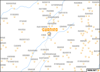 map of Gwaniro