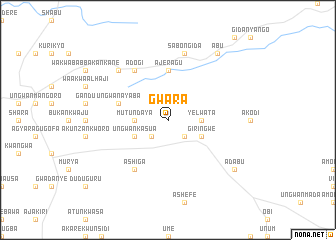 map of Gwara