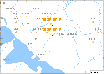 map of Gwaringiri