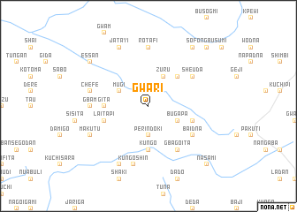 map of Gwari