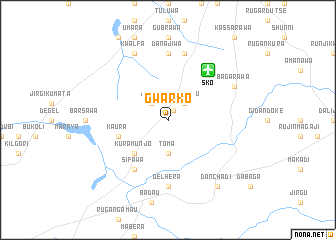 map of Gwarko