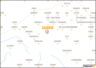 map of Gwaro