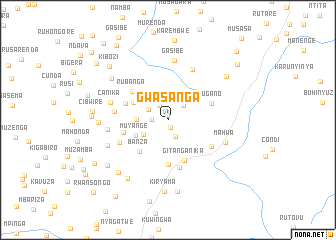 map of Gwasanga