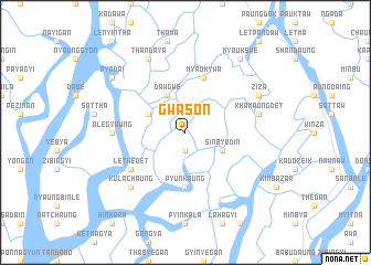 map of Gwason