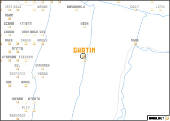 map of Gwatim