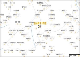 map of Gwatiro