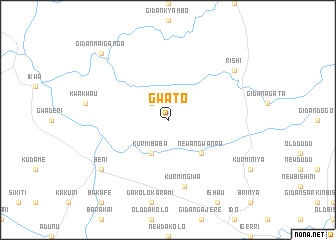 map of Gwato