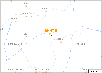 map of Gwaya