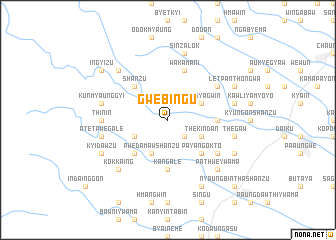 map of Gwebingu