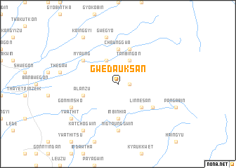 map of Gwedauksan