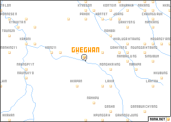 map of Gwegwan