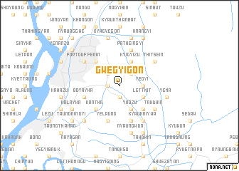 map of Gwegyigon