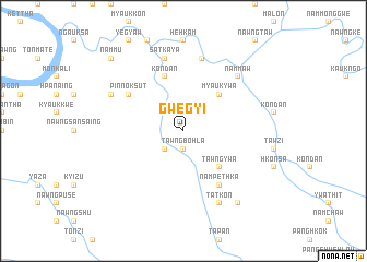 map of Gwegyi
