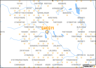 map of Gwegyi