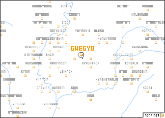 map of Gwegyo