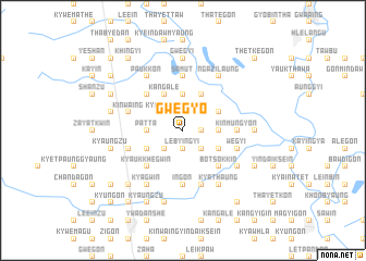 map of Gwegyo