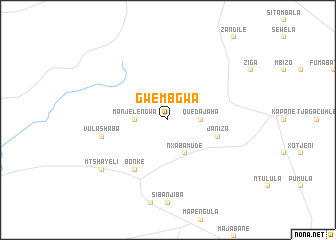 map of Gwembgwa