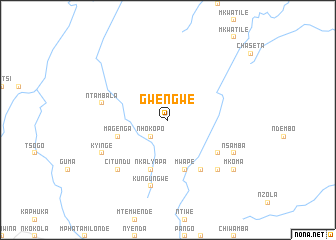 map of Gwengwe