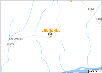 map of Gwenzale