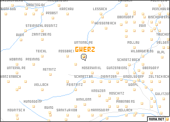 map of Gwerz