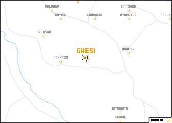 map of Gwesi