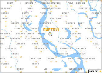 map of Gwetkyi