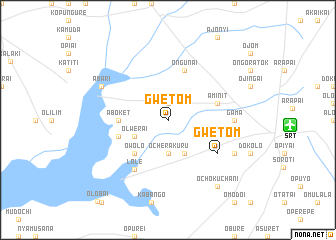 map of Gwetom