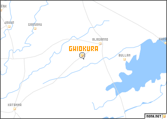 map of Gwio Kura