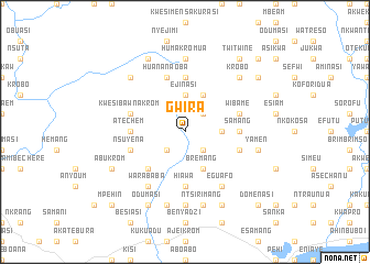 map of Gwira