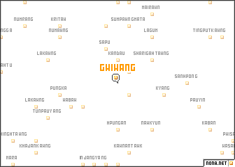 map of Gwiwang