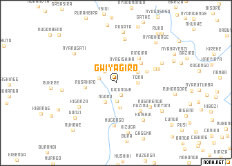 map of Gwiyagiro