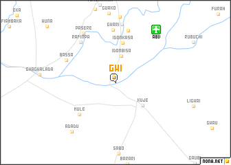 map of Gwi