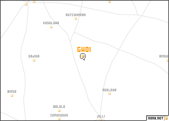 map of Gwoi