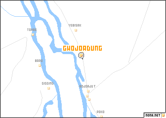 map of Gwojo-adung