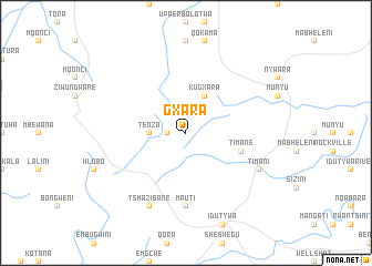 map of Gxara