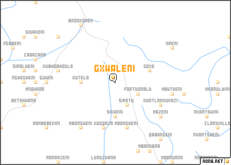 map of Gxwaleni