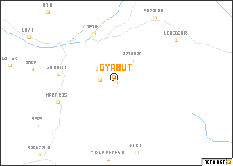 map of Gyabut