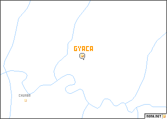 map of Gyaca