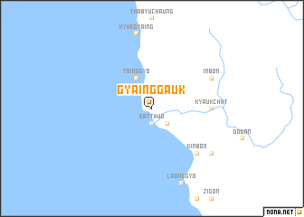 map of Gyainggauk
