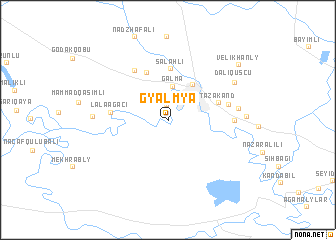 map of Gyalʼmya