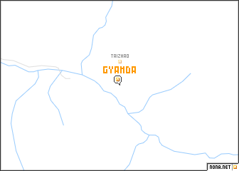 map of Gyamda
