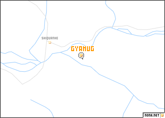 map of Gyamug
